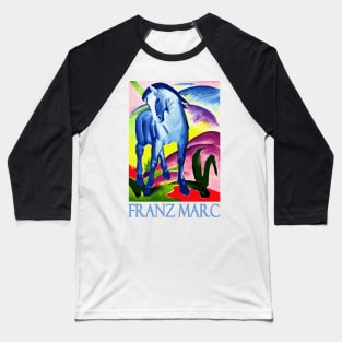 Blue Horse by Franz Marc Baseball T-Shirt